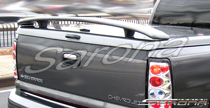Custom Chevy Silverado Trunk Wing  Truck (1990 - 2016) - $290.00 (Manufacturer Sarona, Part #CH-015-TW)